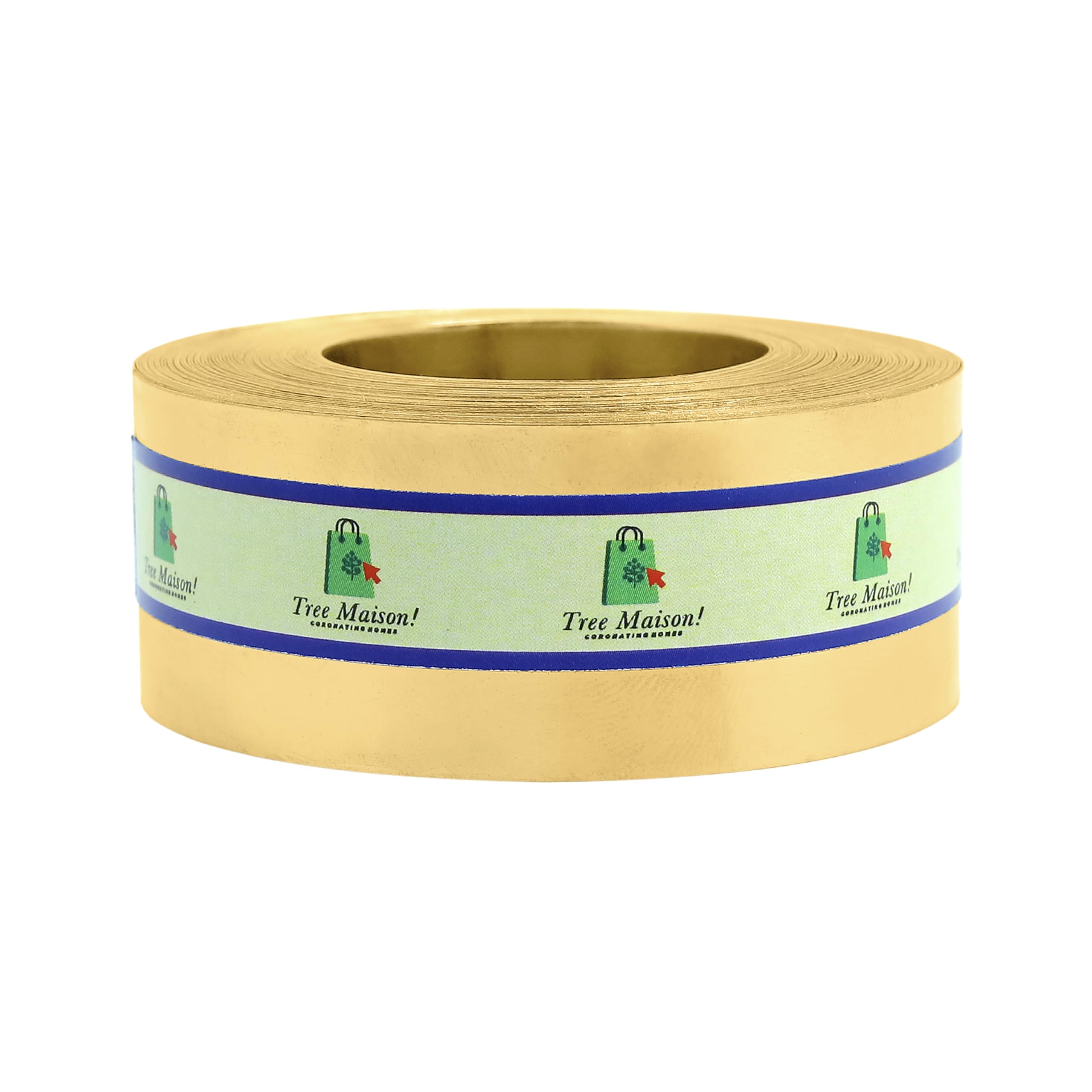 Vastu Brass Strip | Width- 1 Inch | Thickness - 0.2mm | Length- 25 Feet Approx | Strip for Zone Balancing & Toilet Correction | Brass Strip for Vastu | Pack of 1