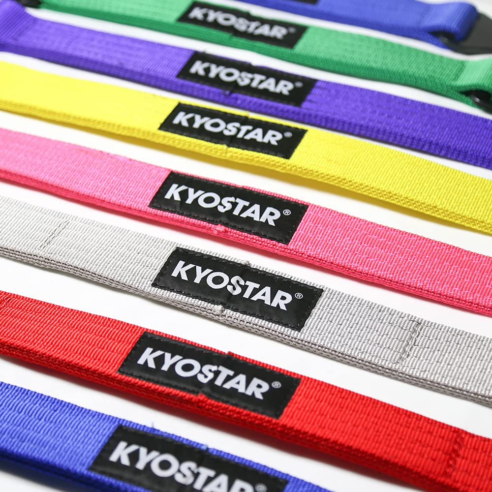 KYOSTAR Correa de límite de 19 Pulgadas, Correa de límite, Correas de Eje de Transporte de Coche clasificadas para 10 Libras (Negro, Paquete de 2)