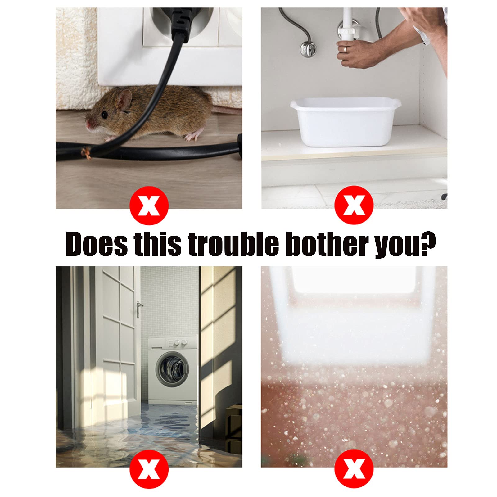 Tira de retención de agua flexible e impermeable de silicona para umbral de ducha, junta de suelo de baño de silicona para inodoro, bañera