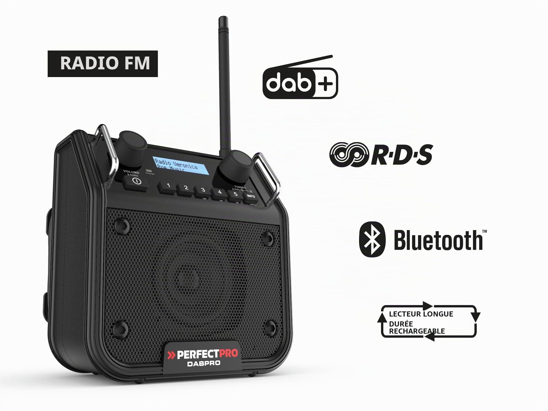 PerfectPro DABPRO Radio de chantier