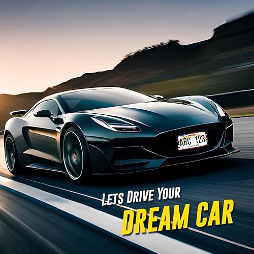 Miniatura 6 de Marco de matrícula con bandera estadounidense, diseño de bandera de Estados Unidos, soporte patriótico para placa de matrícula de acero inoxidable a