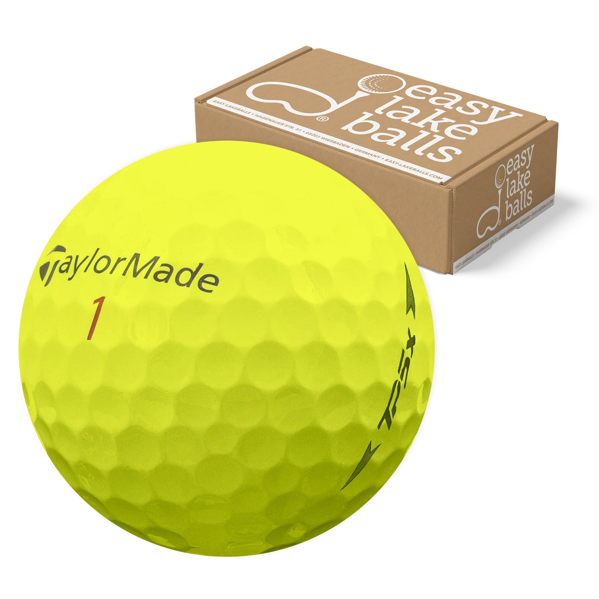 25 TP5 X LAKEBALLS QUALITÄT AAA/AA – DISTANZ GOLFBÄLLE GELB