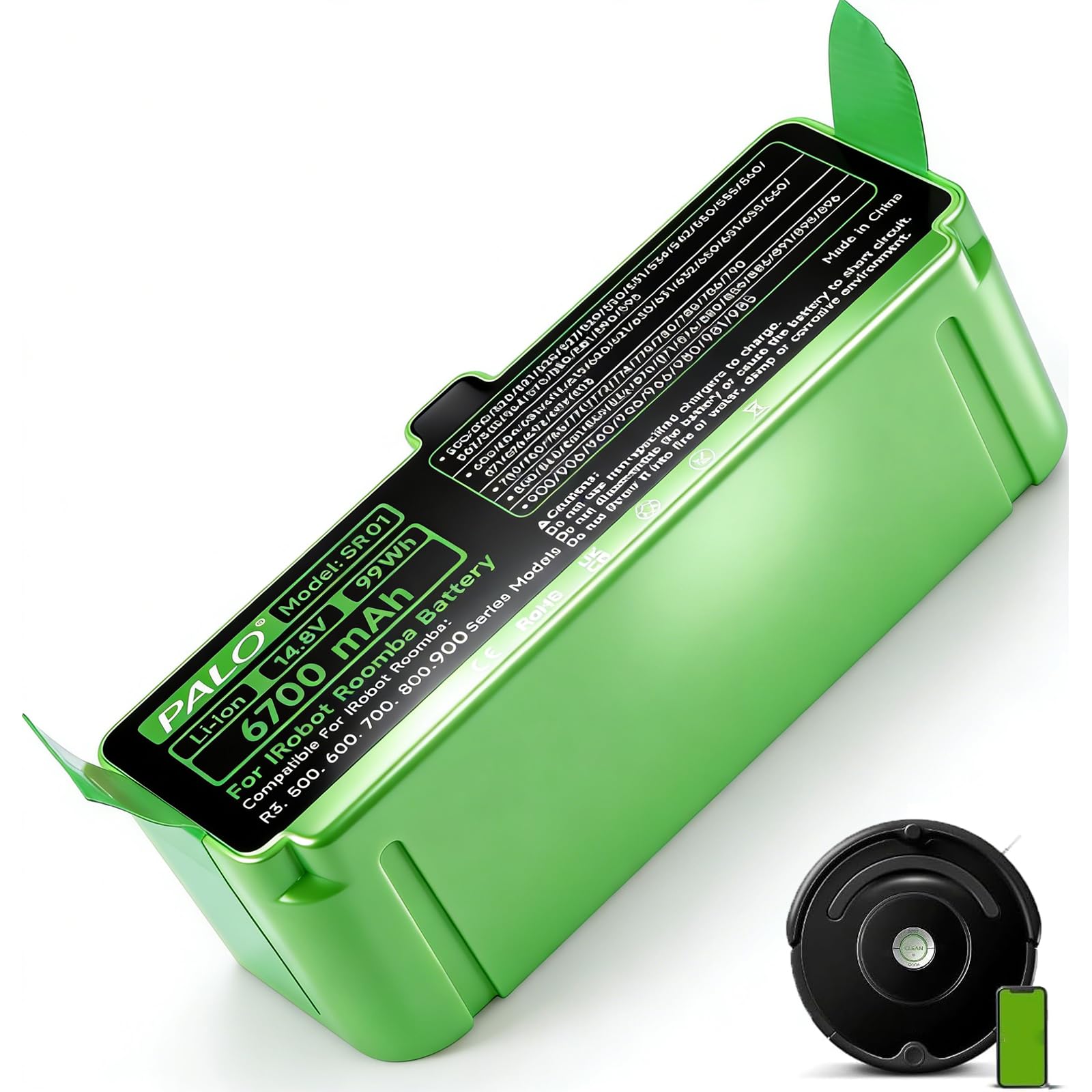 ★iRobot Roomba 980 付属品セット　バッテリー新品★ Amazon.com: for iRobot Roomba 985 980 880 675 981 960 690 805 850