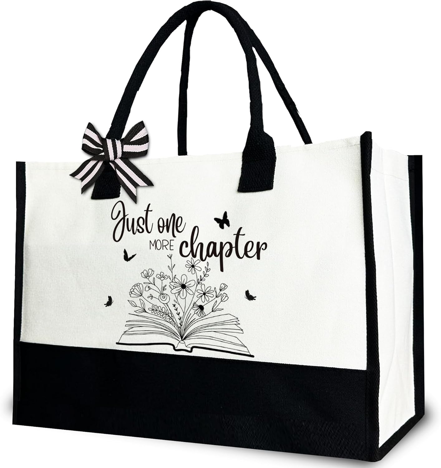 Aesthetic Canvas Tote Bag for Women, Shoulder Bag Gifts for Friends Bestie, 12x17 inch