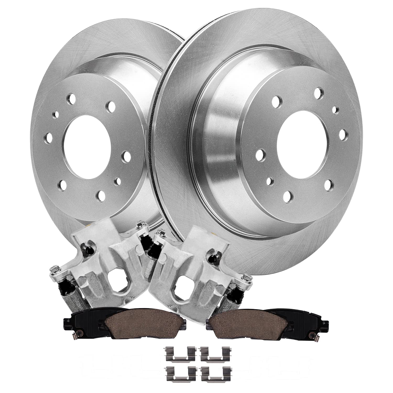 Detroit Axle - Rear Brake Kit for Rainer Trailblazer Envoy Ascender Bravada