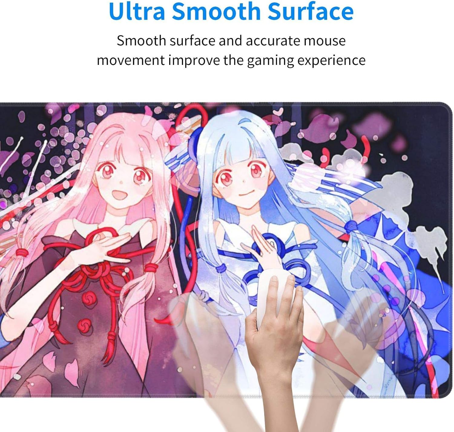 Amazon マウスパット 大型 琴葉姉妹 琴葉 茜 葵 テーブルマット ゲーミングマウスパッド おしゃれ マット 防水 高級感 滑り止め 耐久性 疲労低減 洗える 薄型 防塵 オフィス ゲーム 人気 かわいい 萌え 高級感 アニメ ゲーム用 40 75cm マウスパッド 通販