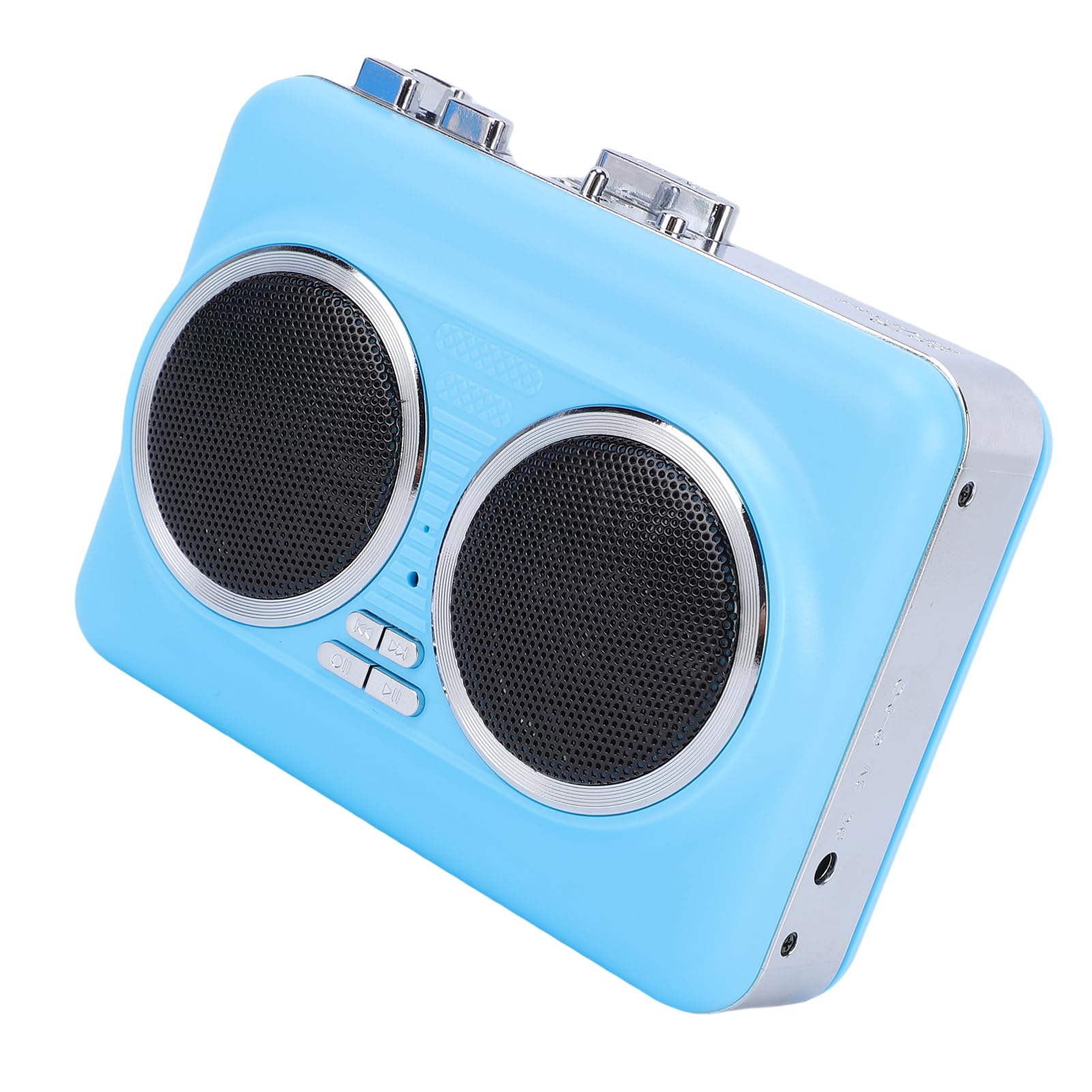 Tosuny Lettore di Cassette, Convertitore Portatile da Cassetta a Digitale, Altoparlante Integrato, Lettore Walk man, Convertitore da Cassetta USB a MP3 con Jack per Cuffie da 3,5 Mm e (BLUE)