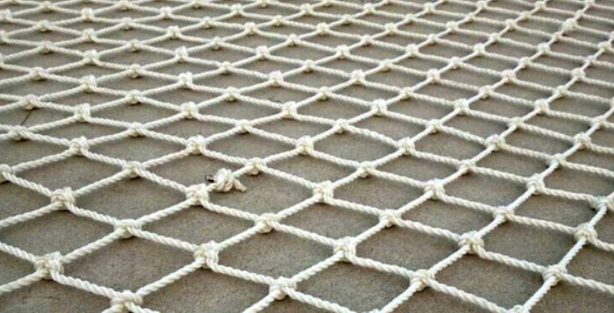 Mitef Building Anti-Fall Safety Protective Net,Garden Fence Decoration Ball Mesh Hanging Net,5cm/2