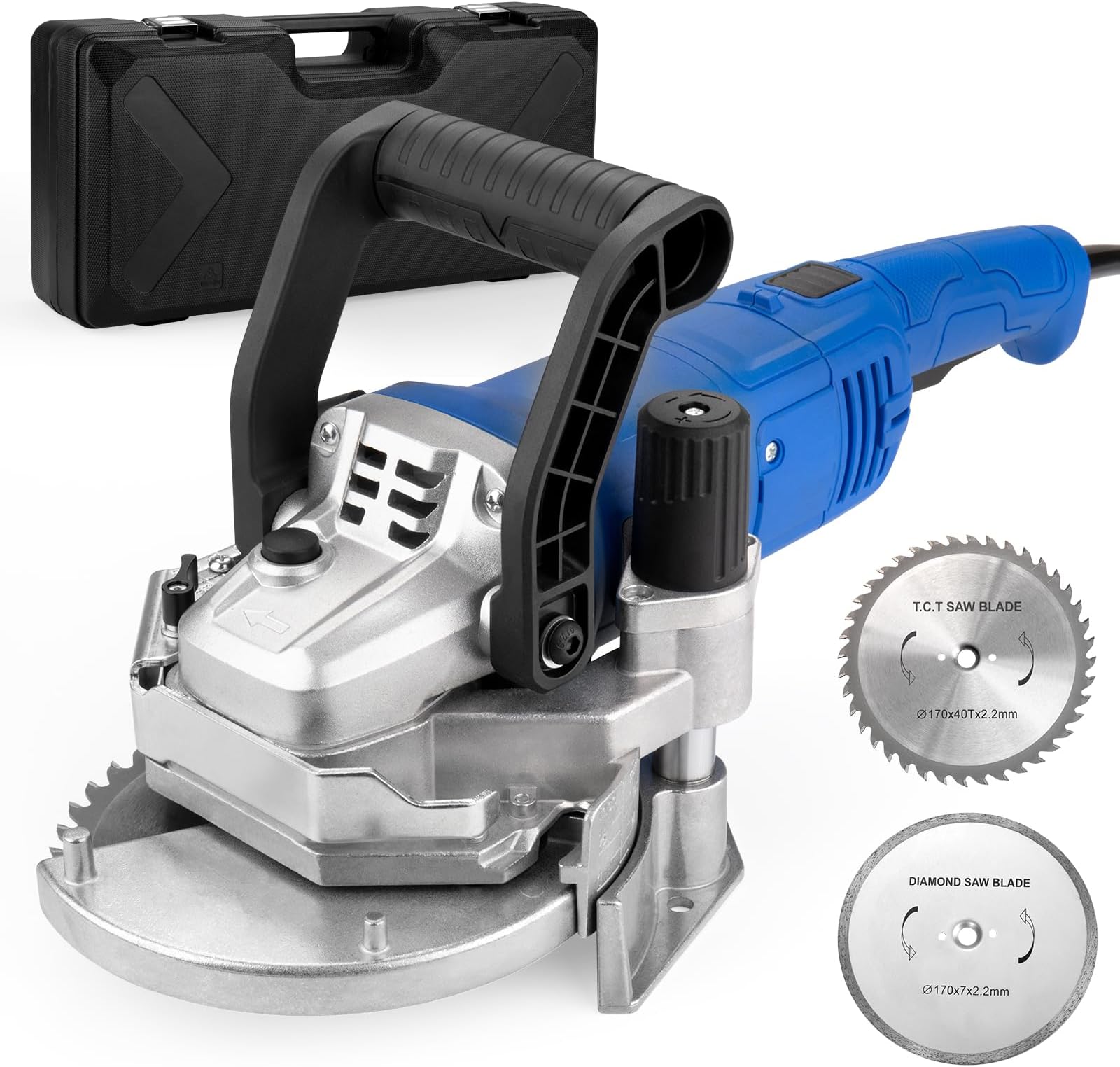 NEW QEP ROBERTS 1056 ELECTRIC 6" LONGNECK JAMB SAW KIT WITH CASE