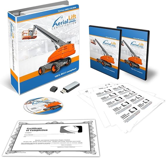 Aerial Lift Certification Training Kit OSHA Compliant Aerial Lift Operator