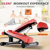 Vista 3 de Máquina elíptica de ejercicios, mini escalones con bandas de resistencia para fitness en el hogar, 299 libras