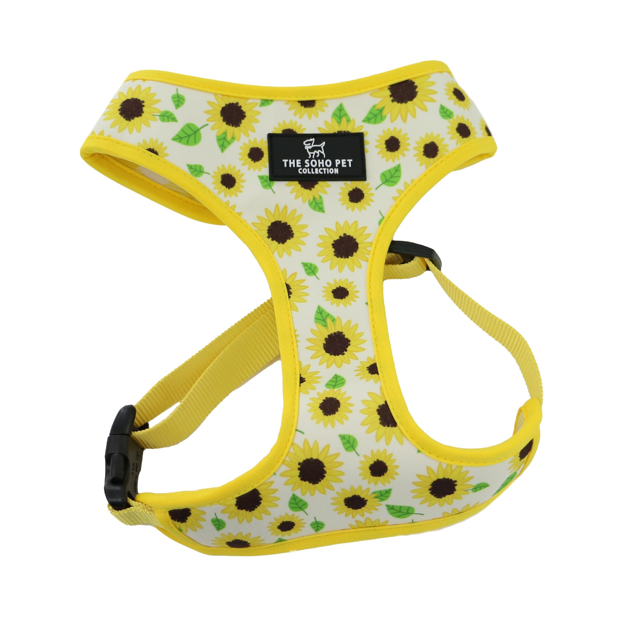 Ancol Sunflower Reversible Dog Harness in Yellow Check, Comfortable Weatherproof Pet Accessory - Image 3