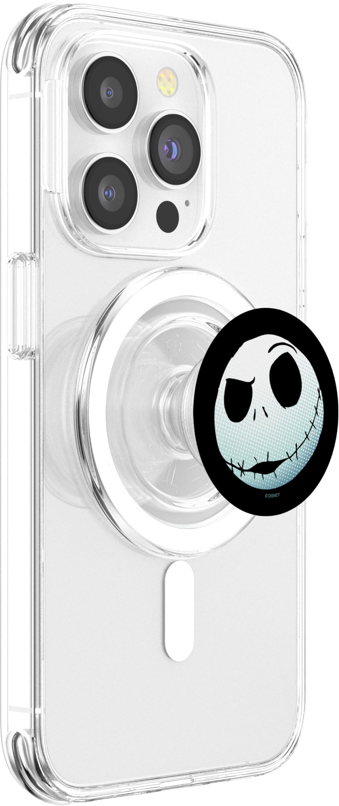 Disney Nightmare Before Christmas Jack Skellington Head PopSockets PopGrip for MagSafe, Clear - Image 4