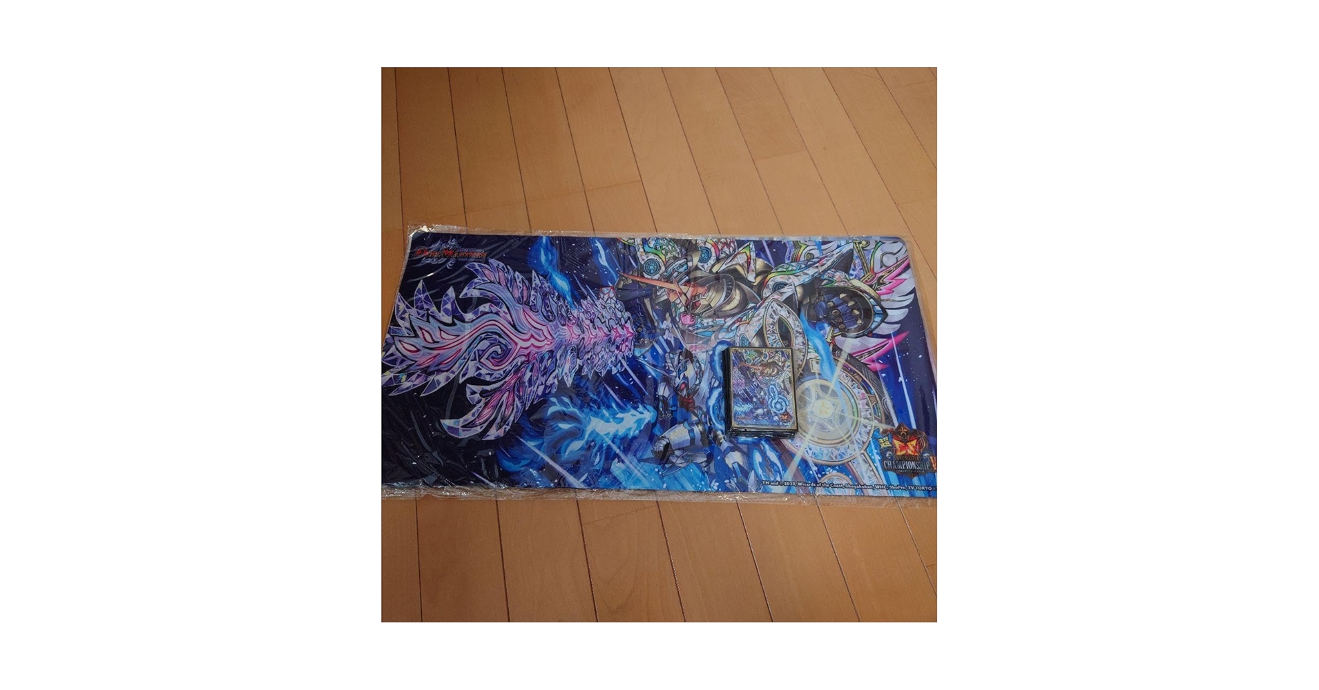 超CS ニャハン　プレイマット 超CS 策士のシダン ニャハン プレイマットとスリーブ - メルカリ