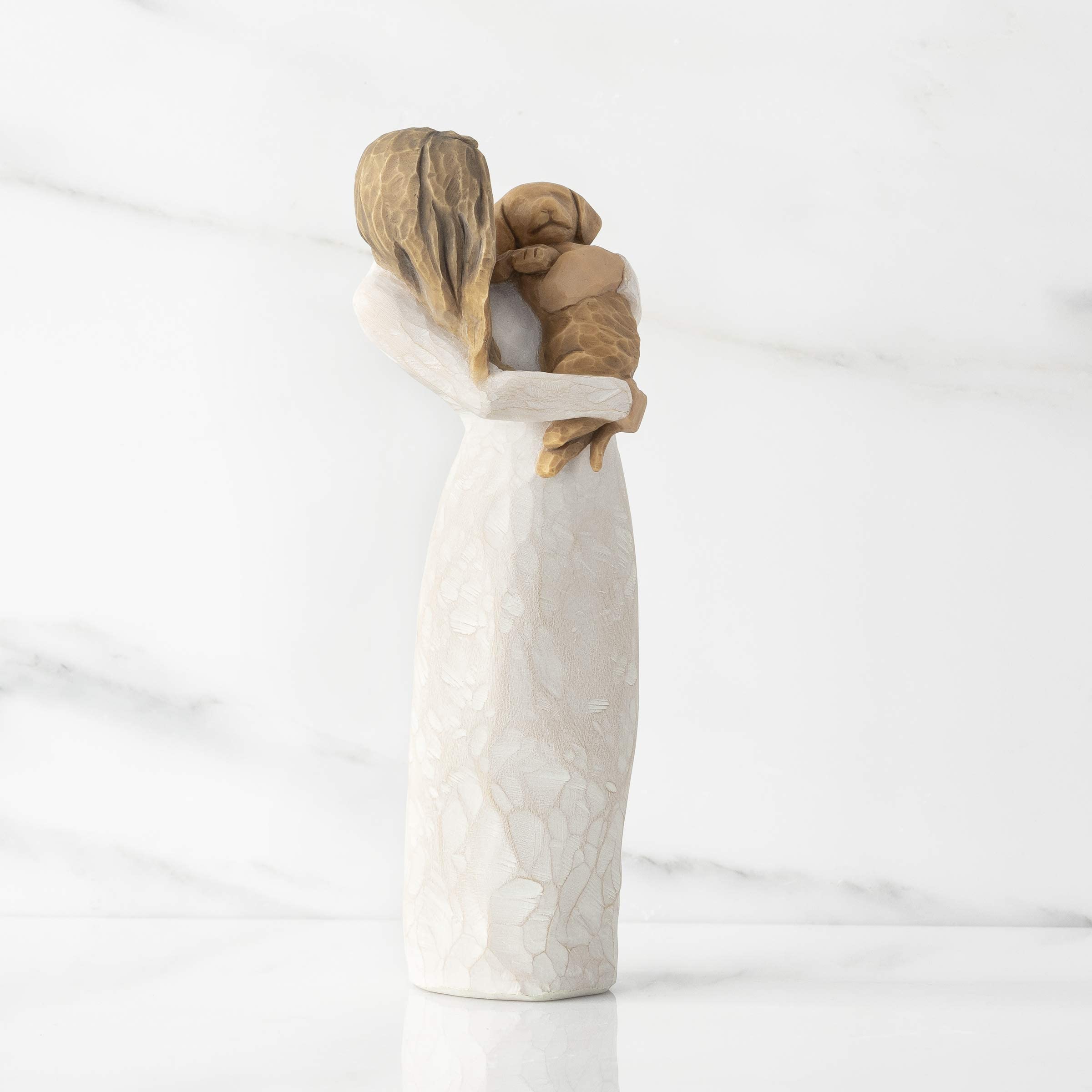 Willow Tree Adorable You Golden Dog Figurine