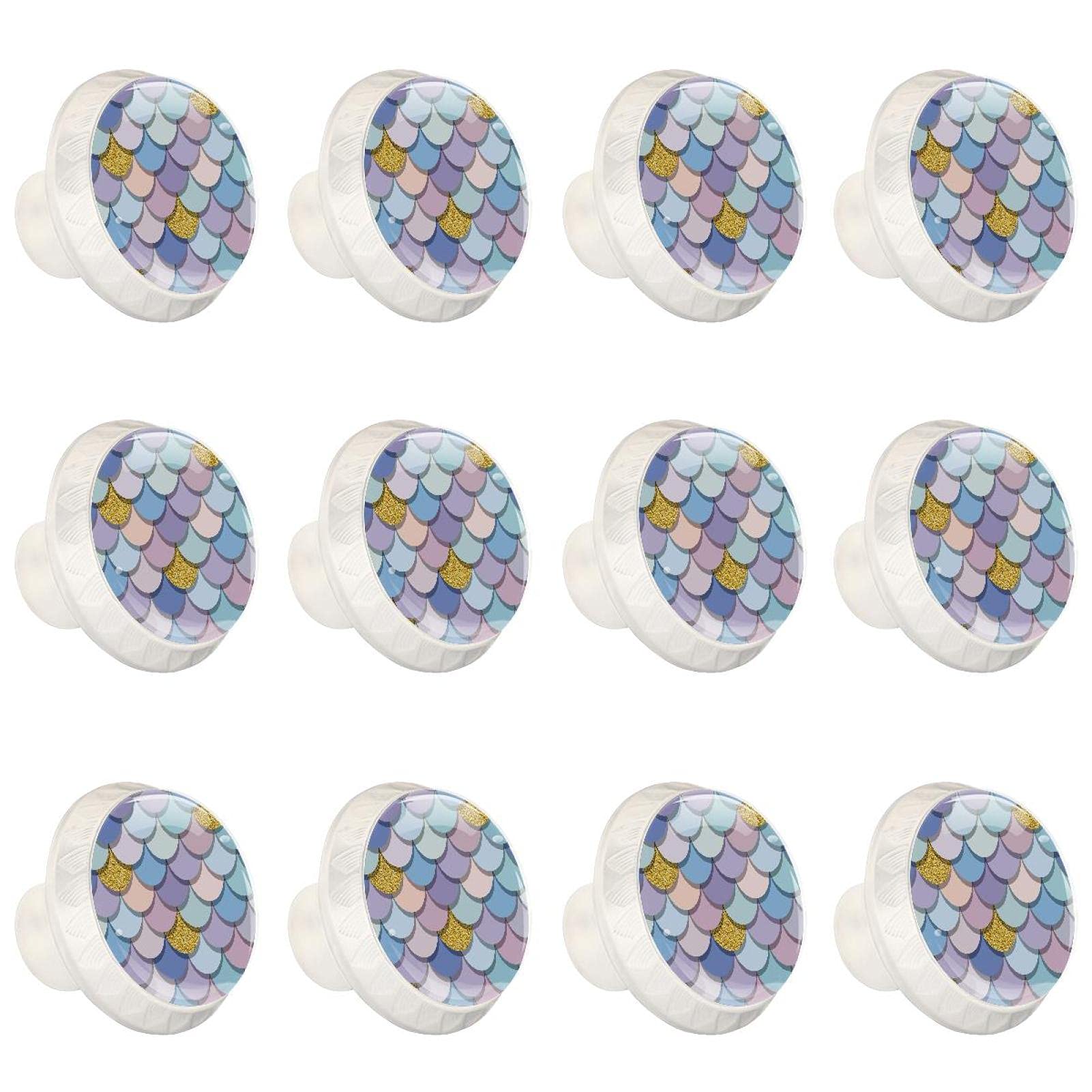 Boutons de cuisine sirène géométriques poignées robustes pour placard