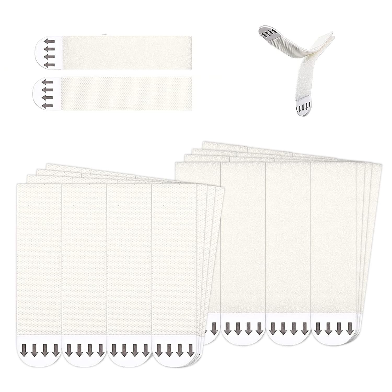 16pairs(32 Strips) Adhesive Picture Hanging Strips and Loop Picture