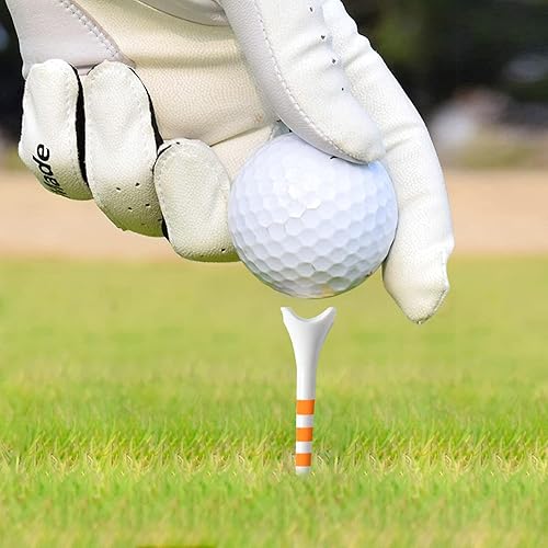 Miniatura 7 de Camisetas de golf de plástico extra gruesas  Paquete de 60100 (2-34 pulgadas  3-14 pulgadas)  Reduce la fricción, aumenta la distancia y garantiza