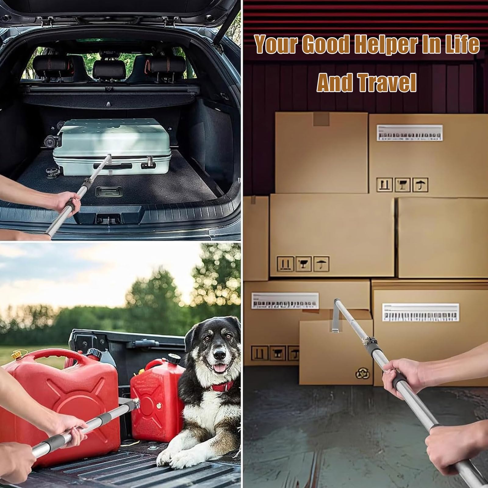 Snapklik.com : Truck Cargo Grabber,Telescoping Pickup Truck Bed ...