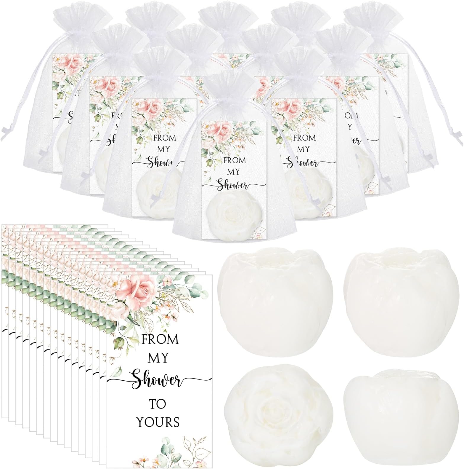 Dansib Mini Eucalyptus Handmade Soaps Wedding Soap Bulk Party Gifts Wedding Baby