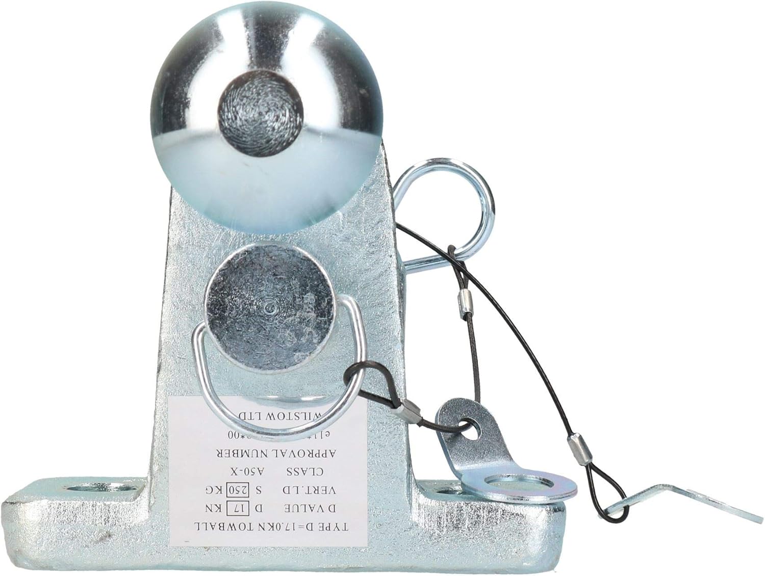 Forged Steel 50mm Tow Ball and Pin Hitch/Coupling for Tow Bars