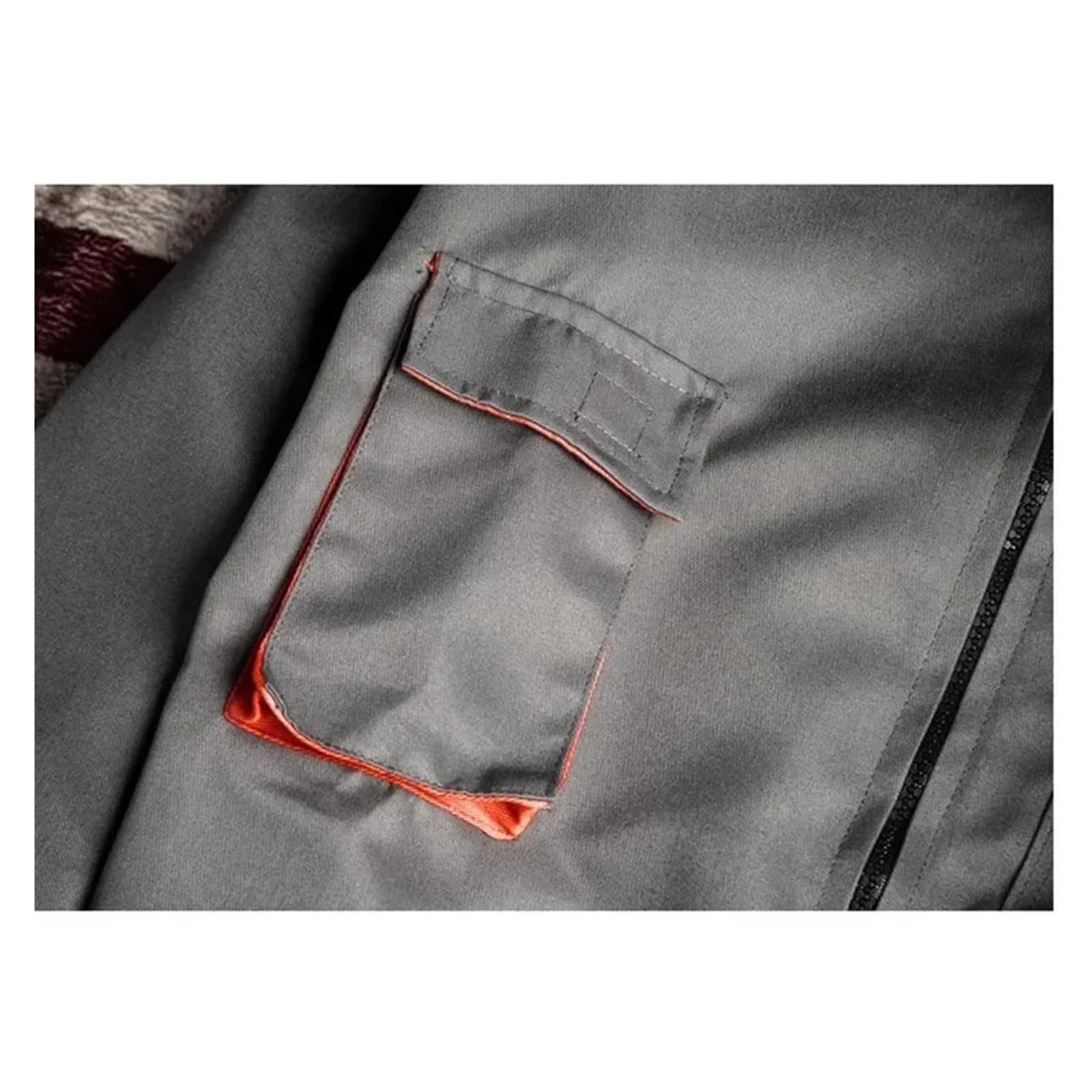 Grembiule da saldatore, Tuta da lavoro completa Saldatura for officina di riparazione auto Meccanico Salopette falegnameria(Long sleeve,4XL)