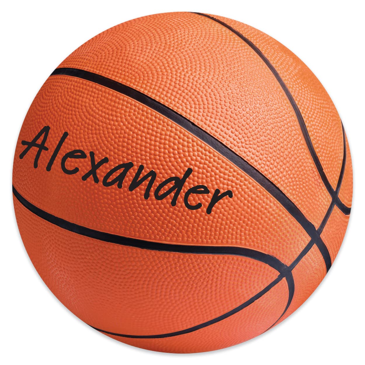 Paper Themes Personalised Shaped Placemats (Basketball)