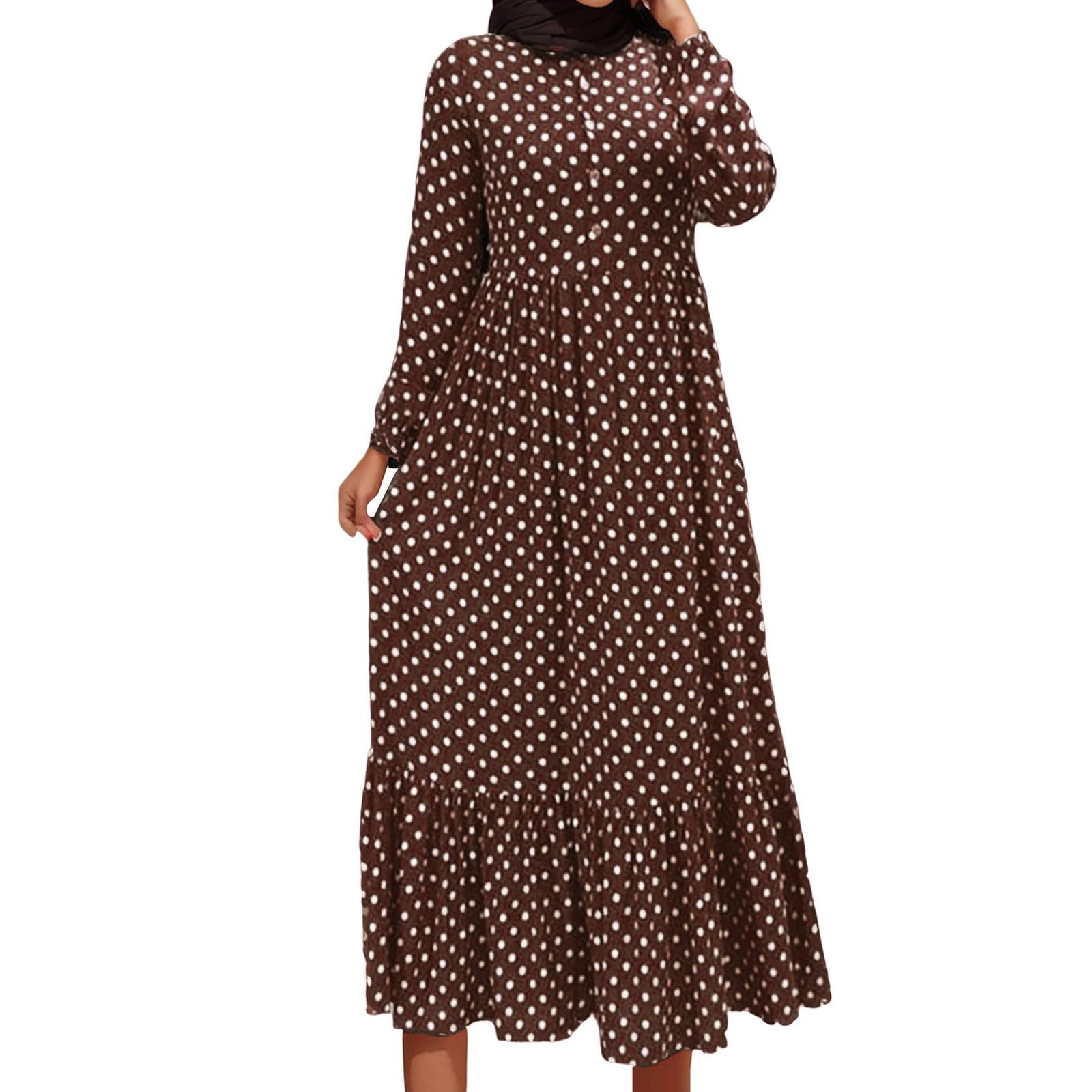 Robe musulmane de cérémonie en matière extensible de haute qualité - 7