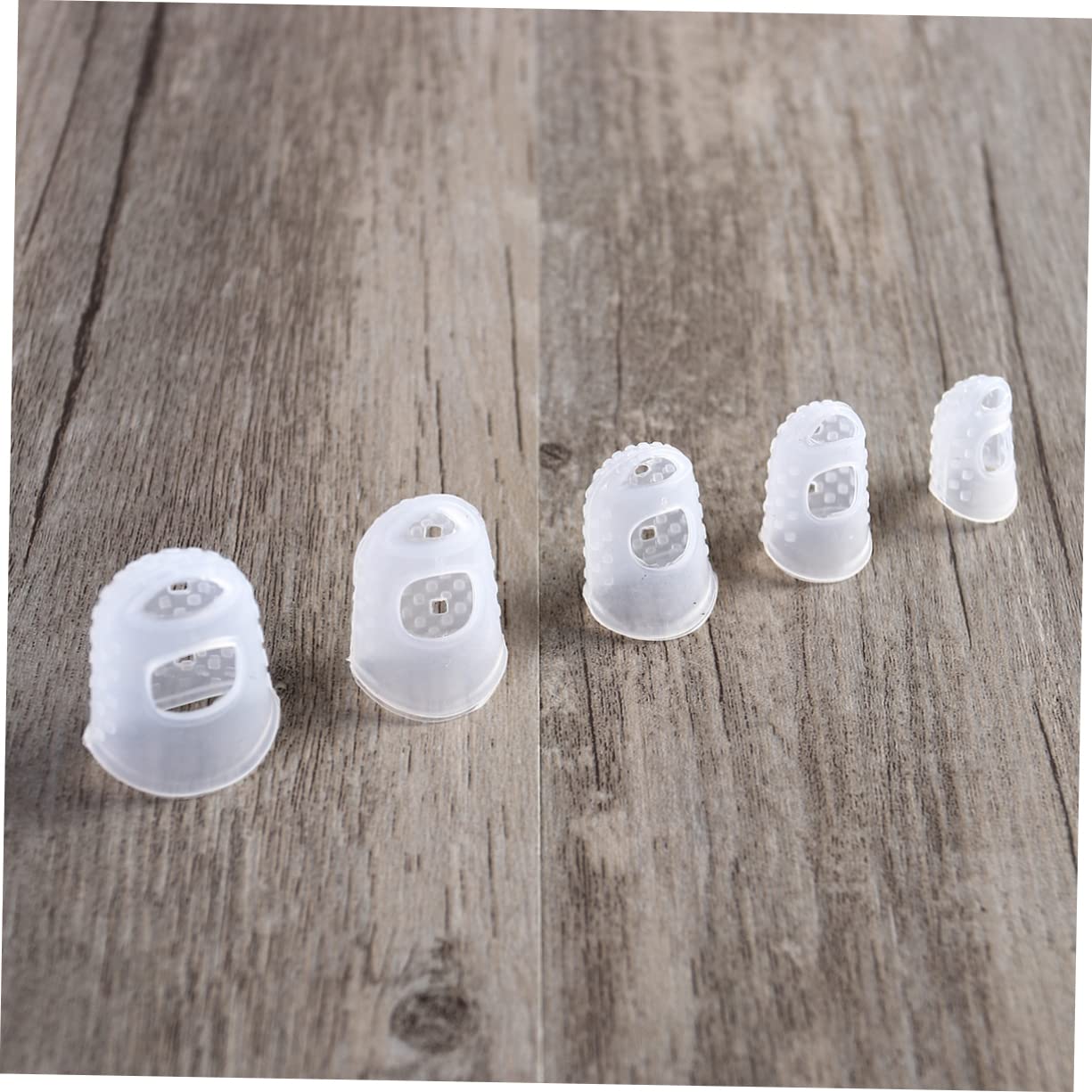 32 Protezioni Per Dita In Silicone - Per Chitarra, Basso, Ukulele, 4 Misure, Con Custodia - Foto 4