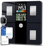 Scale for Body Weight, Body Fat, BMI, Muscle Mass, Smart Bathroom Scales with 14 Body Composition Metrics with Large Display, Accurate Bluetooth Weighing Machine with Fitness App, 400 lbs