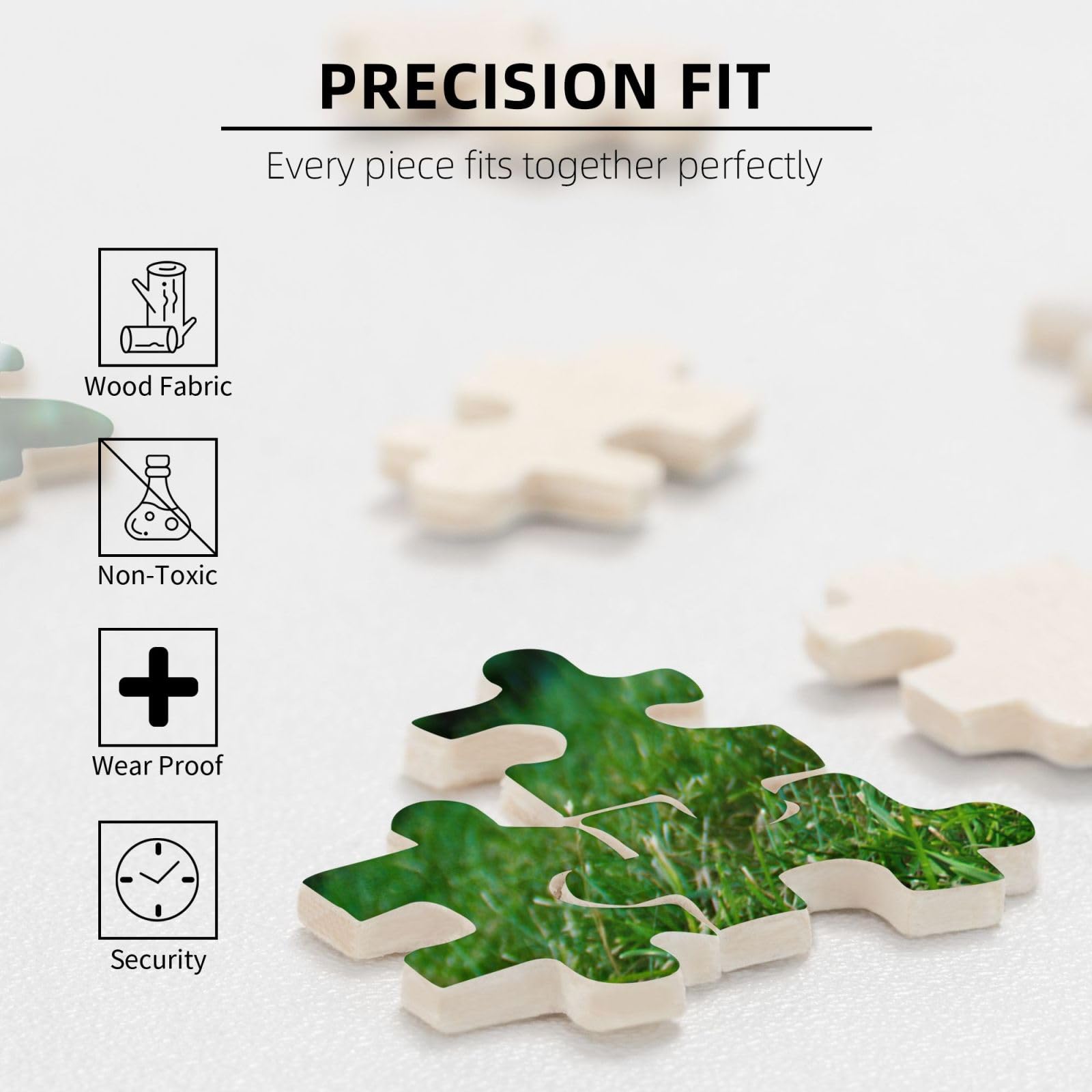 Gioco di puzzle per adulti, puzzle impegnativi, puzzle da 1000 pezzi, Cavalier King Charles Spaniel marrone bianco