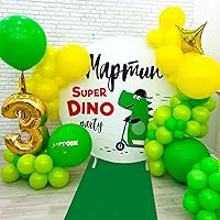 Vista 5 de Alfombra de pasillo verde para fiestas, 0,8 x 4,6 m, fieltro no tejido de 130GSM con adhesivo de doble cara sin rastros, alfombra de pasillo