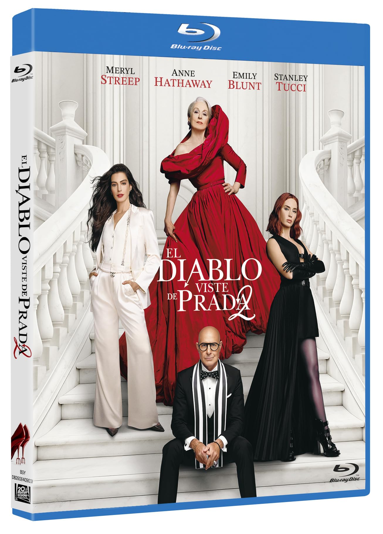 El Diablo Viste de Prada 2 en formato Blu-ray con calidad de imagen nítida y contenido extra