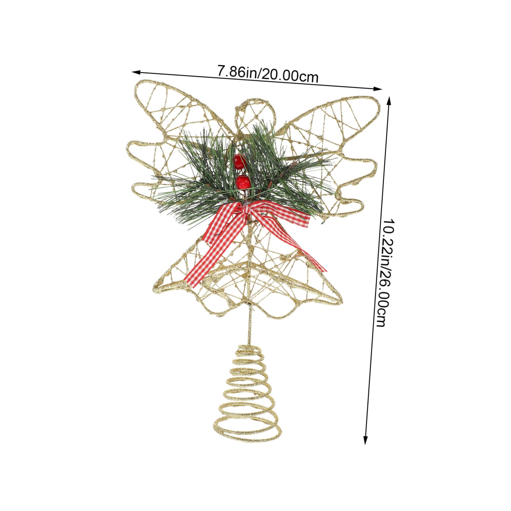 IMIKEYA Engel Für Weihnachtsbaumspitze 3 Stück Engel Baumspitze Stern Weihnachtse Eisen e Dekoration e Für Weihnachtsbaum Weihnachtsbaumdekoration
