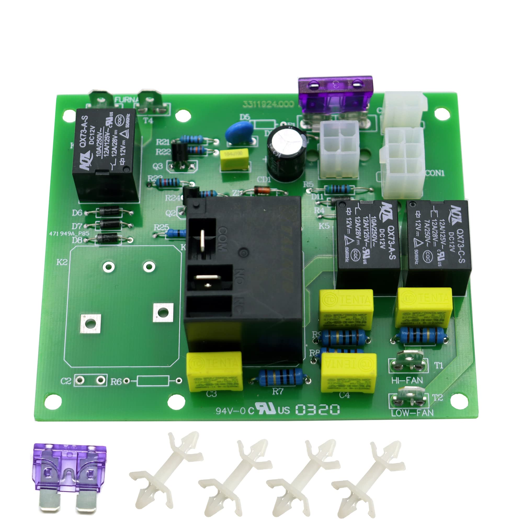 ENDMAN Upgrade 3106996.022 Relay Board for Dometic Heat and Cool Analog Control Relay Board, for RV Air Conditioner