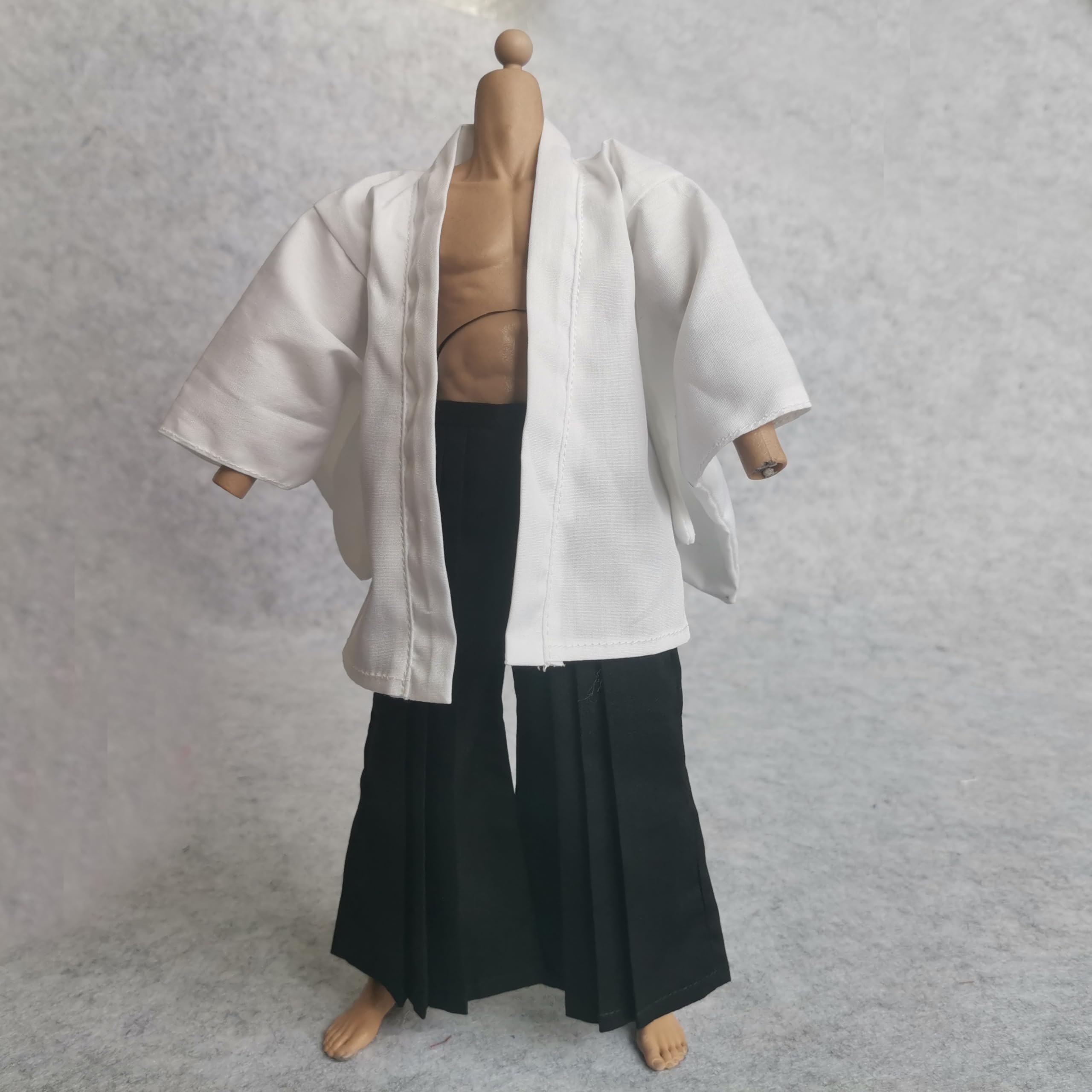 Amazon.com: SSbeauty M 1/6 Samurai Uniforme Kimono Ropa para 12
