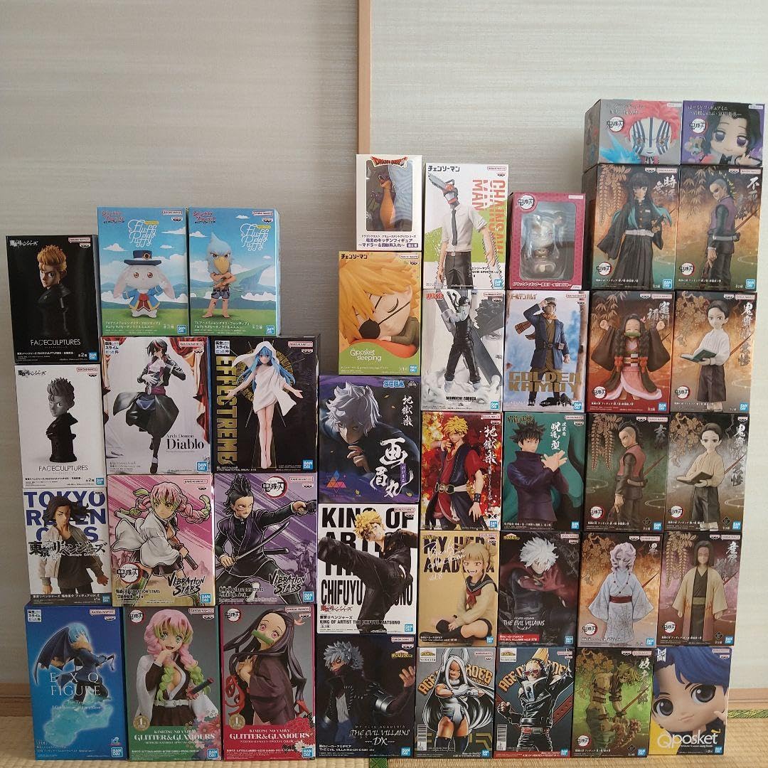 Amazon | プライズフィギュア まとめ売り 39体 R | フィギュア・ドール  