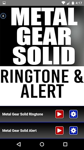 Metal Gear Solid Ringtone and Alert