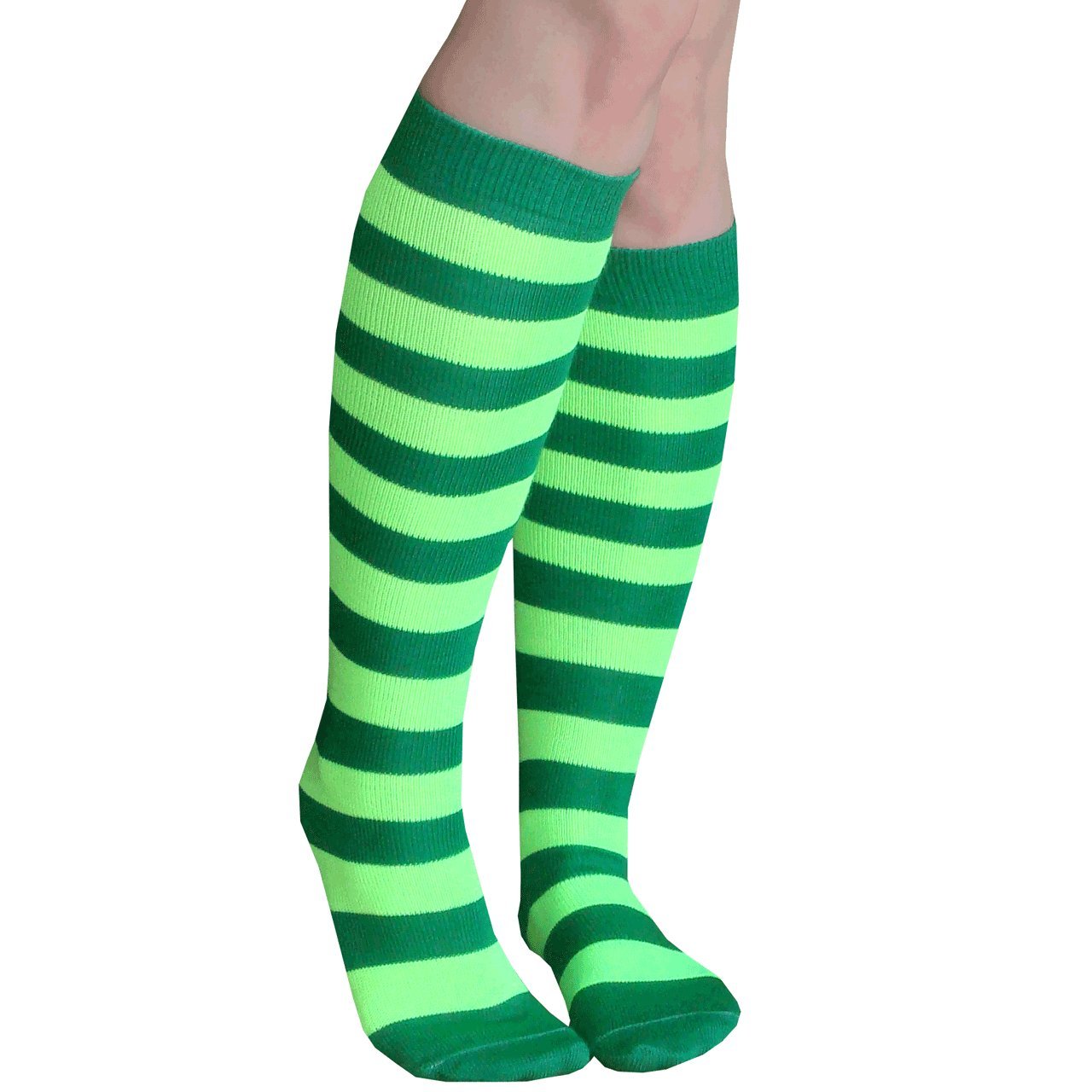 Chrissy's Socks Women's Striped Knee High Socks