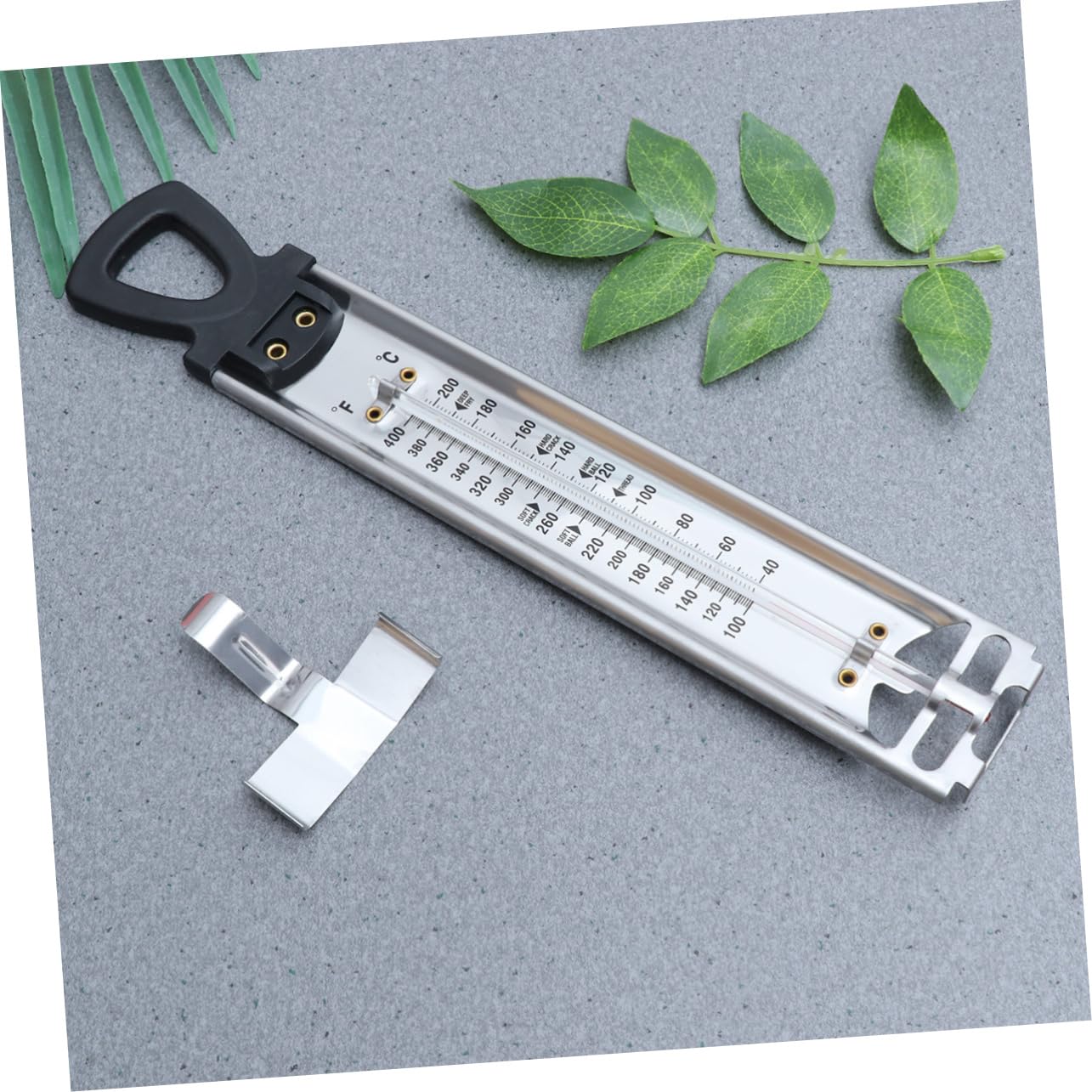 Thermomètre à Bonbons Suspendu Double Échelle 2pcs Pvc