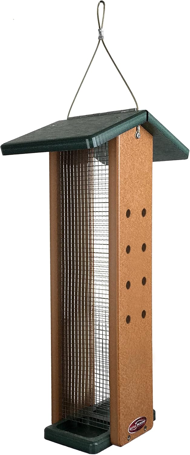 Recycled Screen Hopper Feeder (Large)