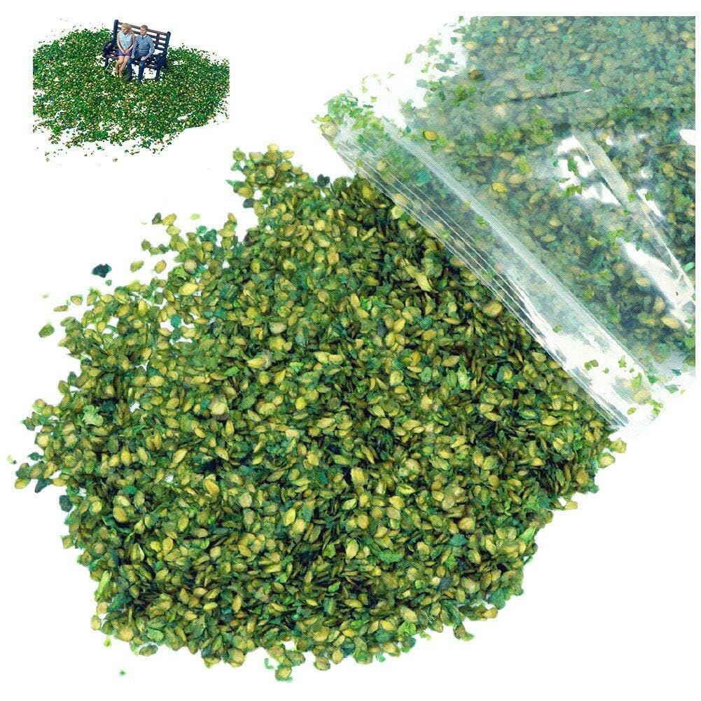 Sanfly Green Scenery Leaf Model 35Ml/Bag Realistic Miniature Leaves Simulation Leaves Scenery Landscape Fairy Garden Landscape Model For Diy Railway