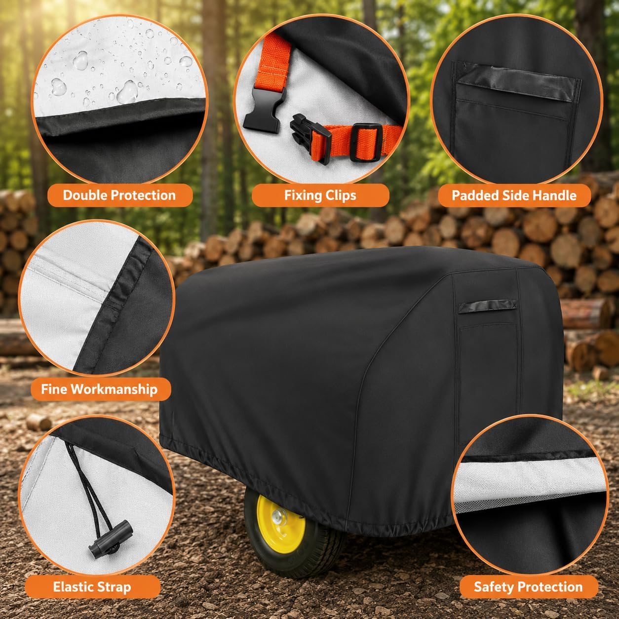 Telo Protettivo Spaccalegna per RuggedMade RS 737-30-HE 37 TON