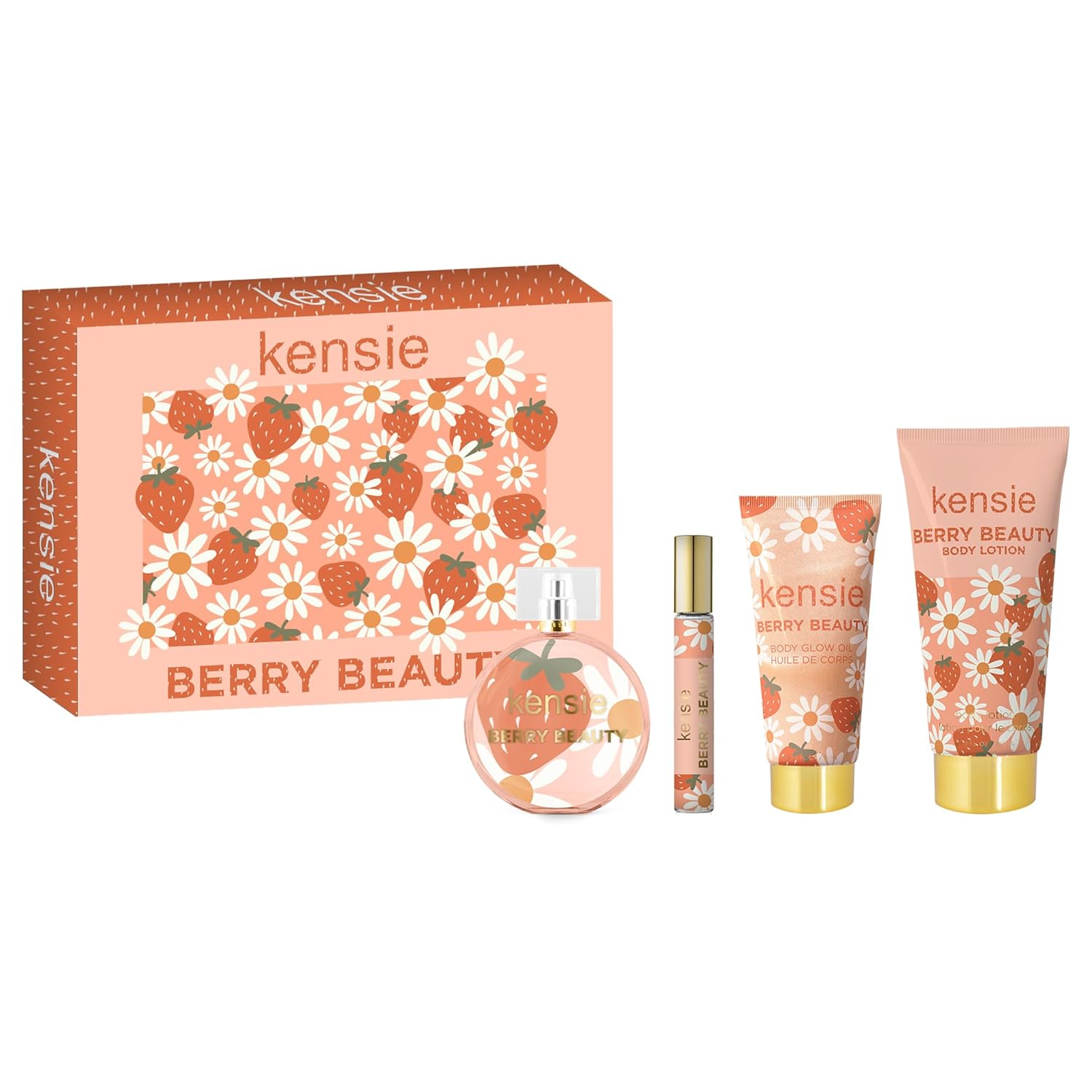 kensie Berry Beauty 4 Piece Gift Set EDP, 3.4 fl. oz. Beauty & Personal Care