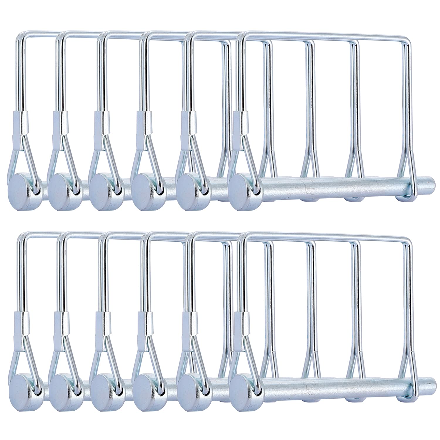 Buy SuperMMarK 12Count Wire Lock Pins, 1/4 Inch Heavy Duty Safety