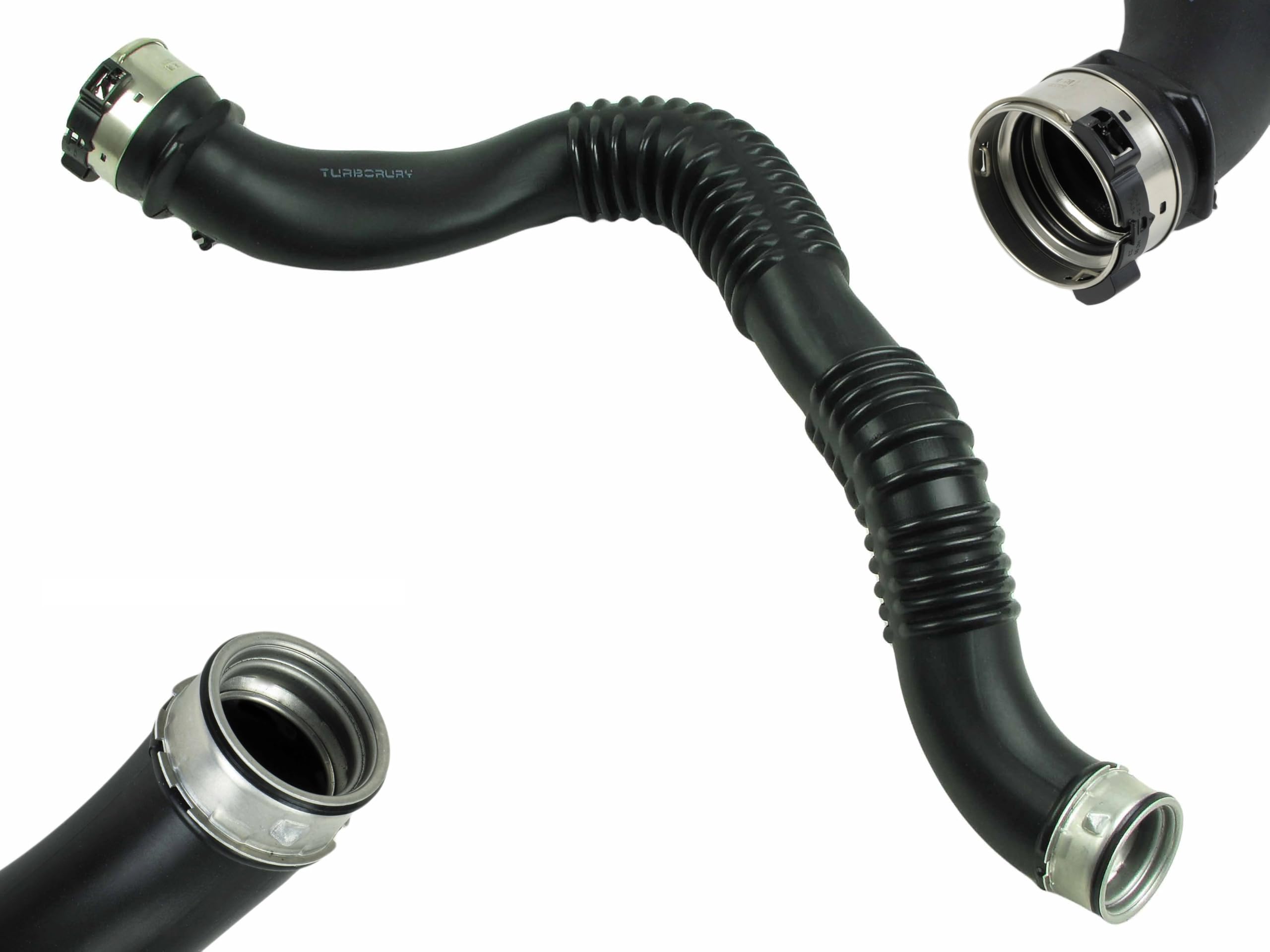 Turboschlauch OE 11617797481 1161-7797481, Ladeluftrohr für BMW 1er Diesel, Diesel Schlauch mit Schnellkupplung