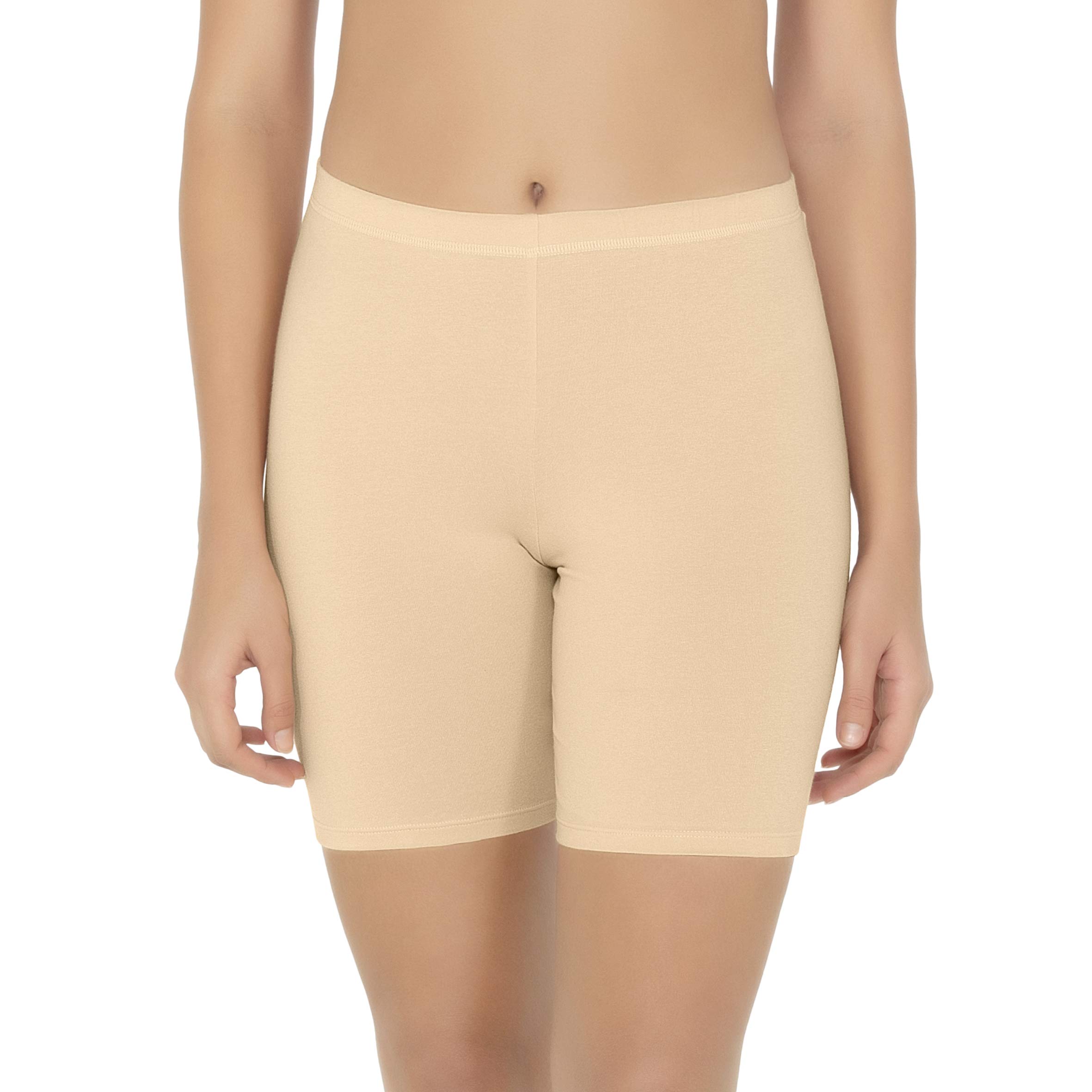 AmanteSolid Mid Rise Seamed Shorty Panty