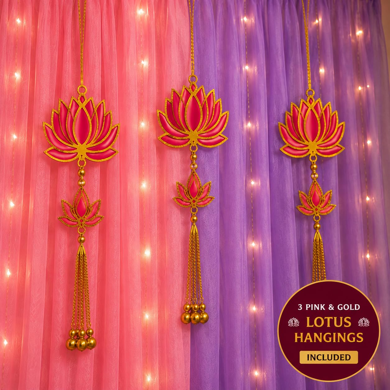 Shimmers Decoration Kit - Festive Backdrop for Parties & Events -5 Shimmers Decoration Kit - Festive Backdrop for Parties & Events -5