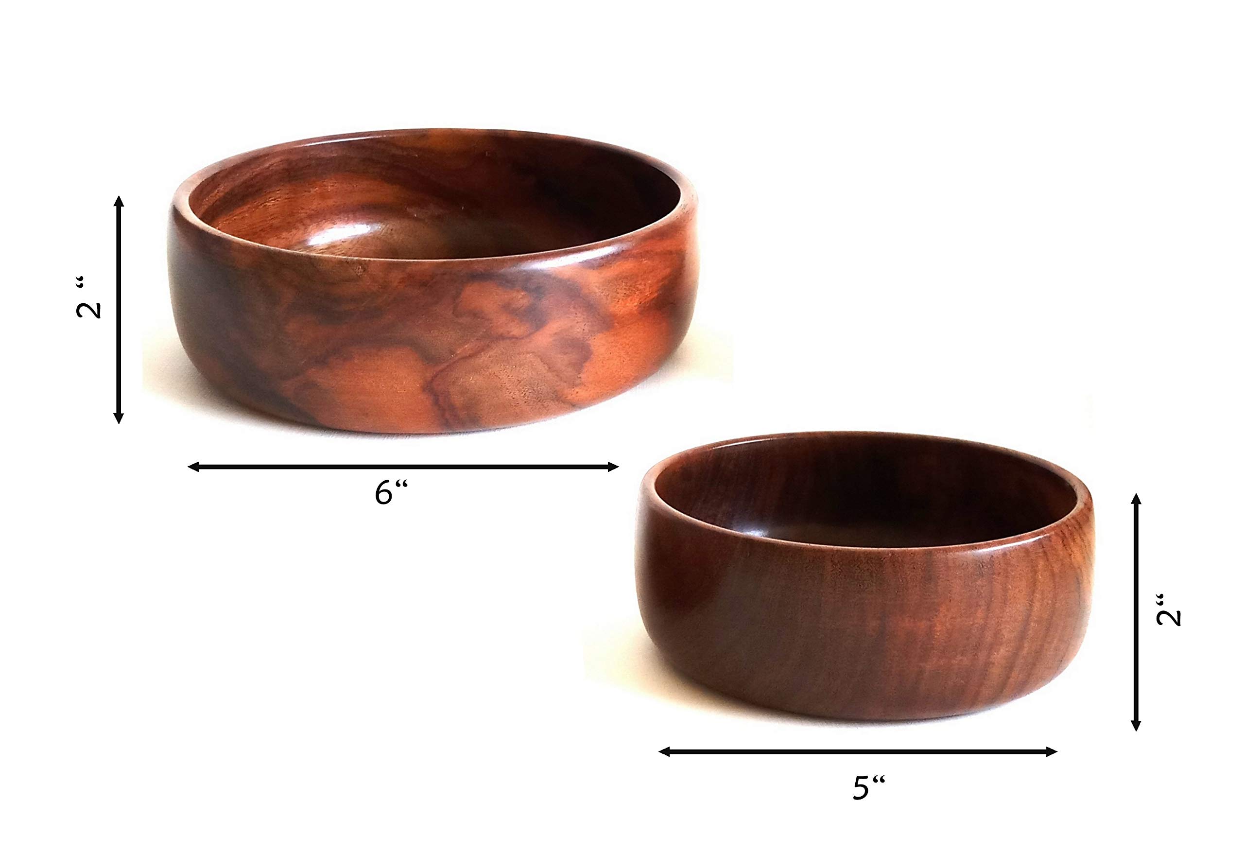 Buy Curiofact Wooden Decorative Pot, Sheesham Pot Pouri , Serving Tray