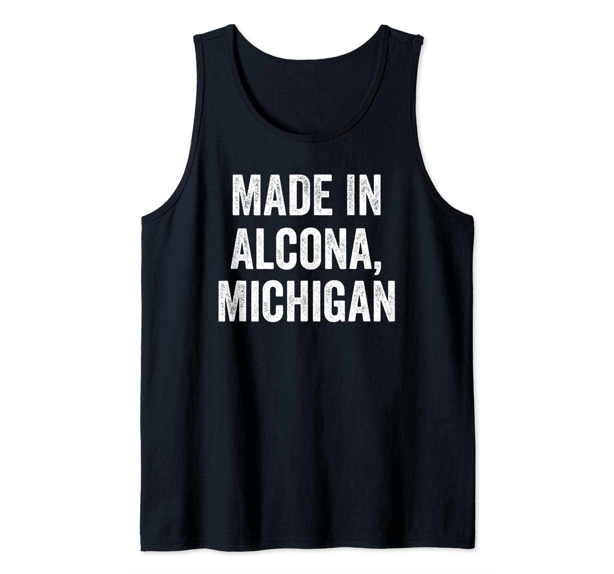 Made in Alcona Michigan Tank Top